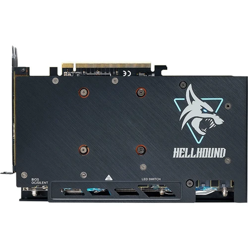 Видеокарта PowerColor Hellhound AMD Radeon RX 7600 XT 16GB GDDR6 (RX 7600 XT 16G-L/OC): Интерфейс PCI Express 4.0 x8