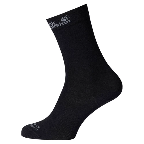 Шкарпетки Jack Wolfskin Merino Classik Cut Soks (1905011_6000) 41-43 (27) чорні
