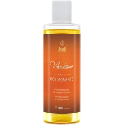 Массажное масло Amor Vibratissimo Hot Moments с согревающим эффектом, 100 мл: Тип Масло