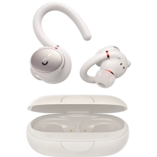 Наушники ANKER SoundСore Sport X10 Oat White (A3961G21): Тип конструкции вакуумные