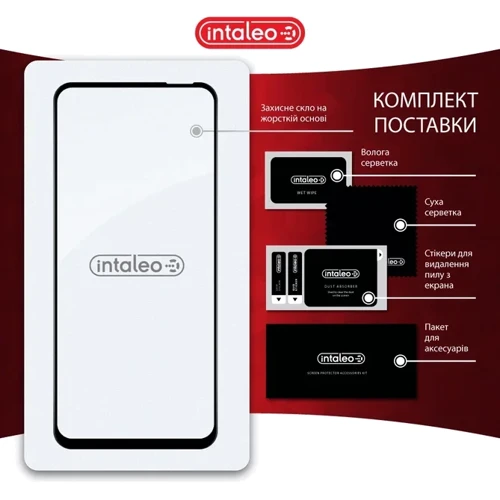 Intaleo Tempered Glass Full Glue Black for Infinix Hot 50 5G фото 7