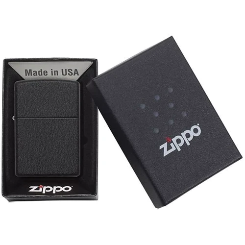 Запальничка Zippo BLACK CRACKLE (236) фото 4