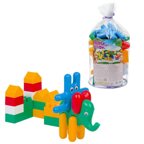 Детский конструктор Colorplast Зоо Блок (1869)