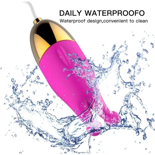 Вибро яйцо XESE VE10-CR Pink (12 режимов вибрации, зарядка от USB)