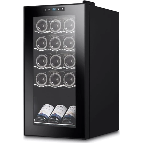 Винный шкаф Philco PW 15 K: Размеры ВxШxГ, см 68.5х34.5х45
