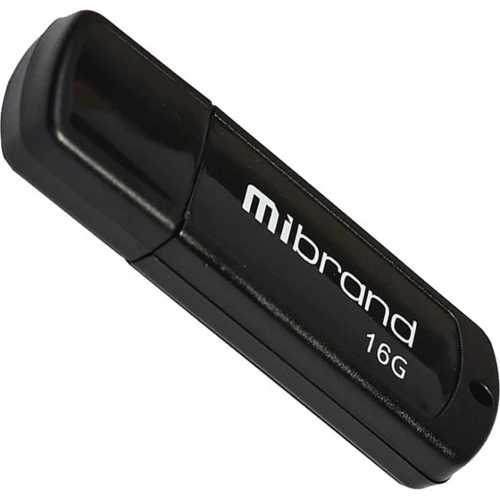 USB-флешка Mibrand 16GB Grizzly Black USB 2.0 (MI2.0/GR16P3B)