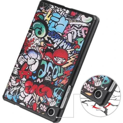 Аксессуар для планшетных ПК BeCover Smart Case Graffiti for Lenovo Tab M8 TB-300FU (4rd Gen) 8" (709218)