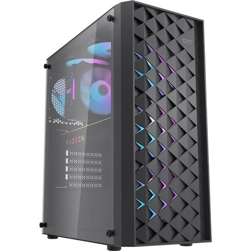 Корпус DarkFlash DK351 Black: Форм-фактор материнской платы ATX / Micro ATX / Mini-ITX