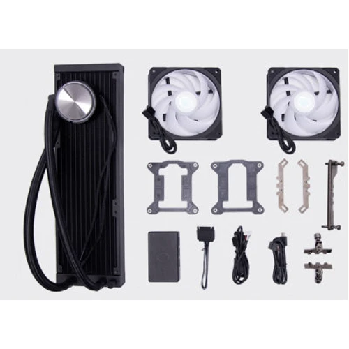 Кулер Cooler Master MasterLiquid PL360 Flux (MLY-D36M-A23PZ-R1): Тип подшипника гидродинамический