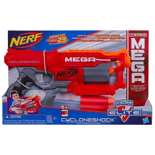 Бластер Hasbro Nerf Мега "Циклон" (A9353): Тип бластер