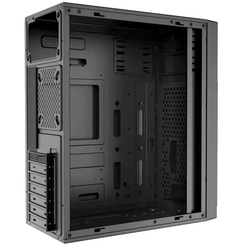 Корпус Casecom GN-3204 500W Black (GN-3204-500): Мощность БП, Вт 500
