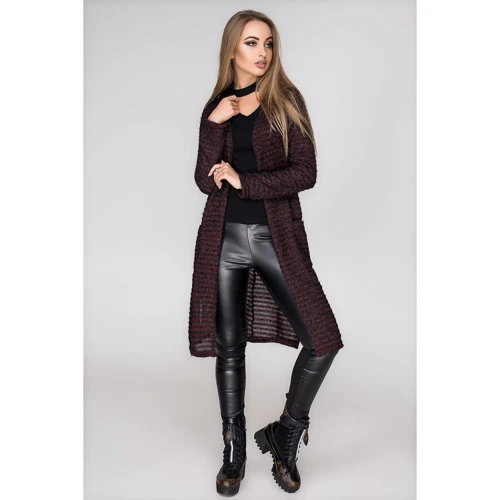 Кардиган Leo-Pride KM2426 48 коричневый