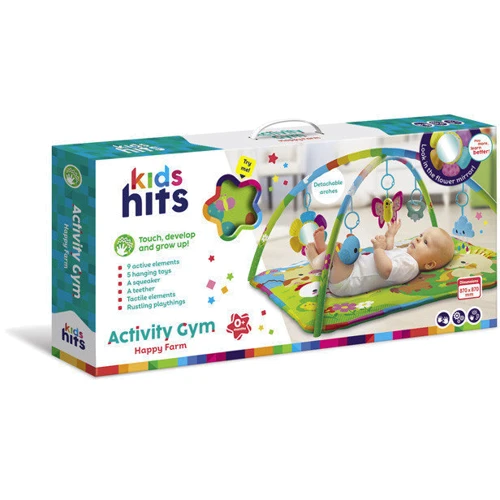Коврик детский игровой Kids Hits Activity Gym Веселая ферма (KH06/007)