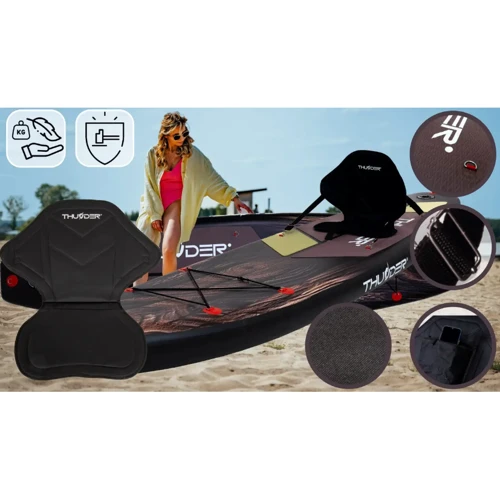 Надувна SUP дошка Thunder Wood 320 см із веслом (SUP-WOOD) фото 5