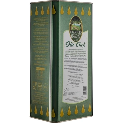Оливкова олія Frantoio di Sant'agata Olio Chef Extra Virgin 5 л (8014531204600)