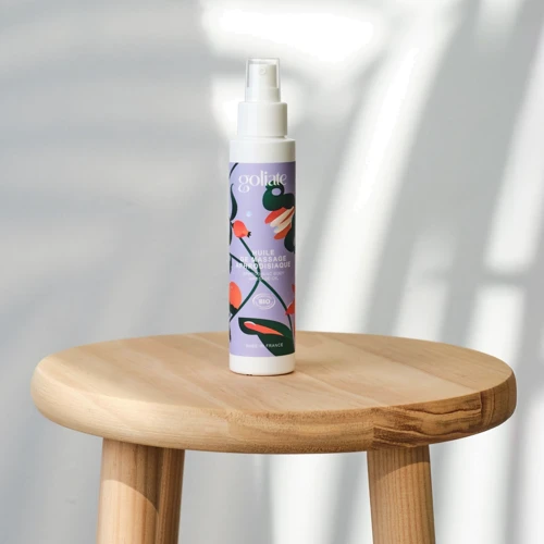 Масажна олія Goliate Huile De Massage Aphrodisiaque 100 мл, органічна, зігріваючий ефект