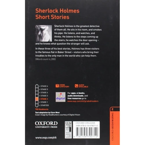 Bookworms 2: Arthur Conan-Doyle: Sherlock Holmes. Short Stories: Обкладинка Мягкая