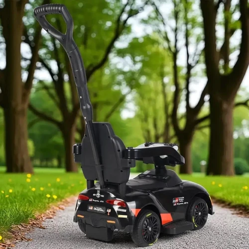 Детский электромобиль-толокар 3в1 Bambi Toyota черный (M 6129EBLR-2)