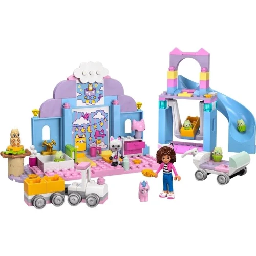 Конструктор LEGO Gabby’s Dollhouse Мини-кото-ясли Габби 165 деталей (10796): Рекомендуемый возраст от 4 лет