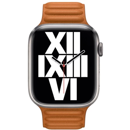 Apple Leather Link Gold Brown Size M/L (ML7L3) для Apple Watch 38/40/41mm: Виробник Apple