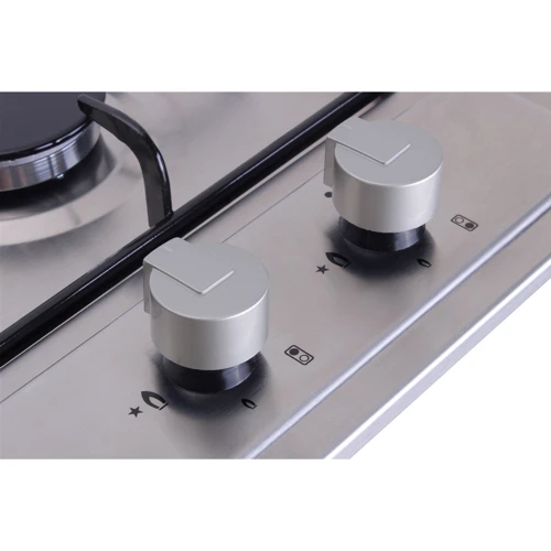 Варильна поверхня газова Ventolux HG320 EES (INOX) 3: Розташування панелі спереду