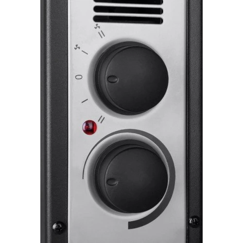 Обігрівач ECG TK 2070 Black: Тип нагрівального елементу закритий