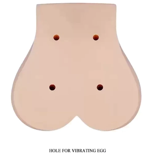 Мастурбатор с вибрацией, ротацией, подогревом и звуковым сопровождением BAILE - Vagina and Аss (BM-009023X)