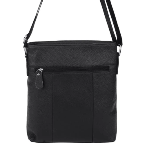Мужская сумка планшет Borsa Leather черная (1t5502m-black): Пол Мужской