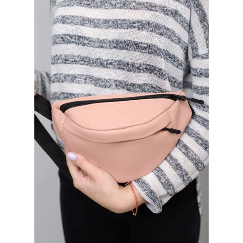 Женская поясная сумка Sambag Marina MSG пудра (85151006): Страна производитель Украина