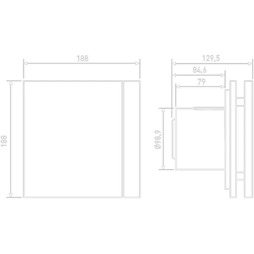 Витяжний вентилятор Soler & Palau SILENT-200 CRZ SILVER DESIGN-3C: Монтаж стельовий, настінний