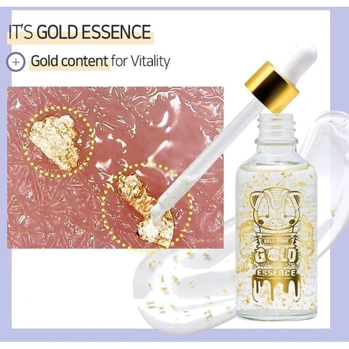 Elizavecca Milky Piggy Hell-Pore Gold Essence 50 ml Эссенция для лица с частицами 24к золота: Пол Для женщин