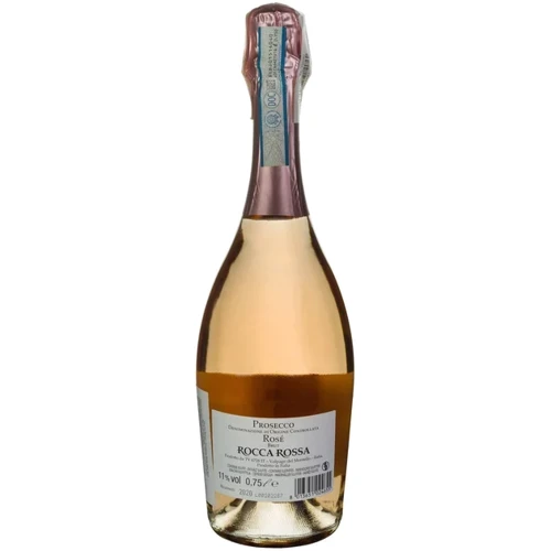 Вино игристое Rocca Rossa Prosecco Rose Brut DOC розовое сухое 0.75 л (FSH_8013651024655): Объем, л 0.75