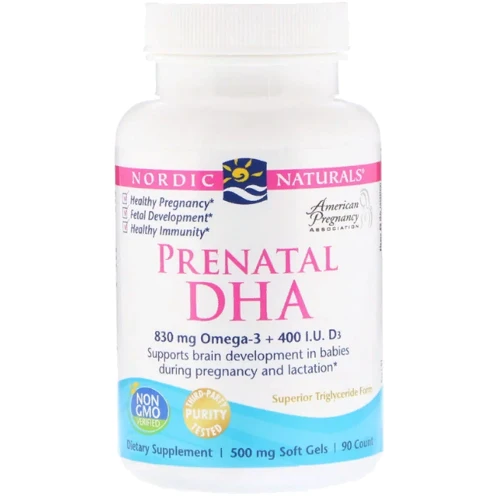 

Nordic Naturals, Prenatal DHA, 500 mg, 90 Soft Gels (NOR-01741)