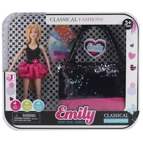 Кукла Emily с аксессуарами, высота 30 см (QJ 063): Возраст от 3 лет