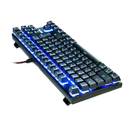 Клавиатура REAL-EL M28 RGB TKL Black: Количество клавиш 96