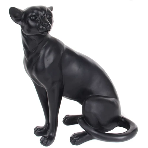 Фигурка декоративная Lefard Пантера матовая 38х31 см (192-162)