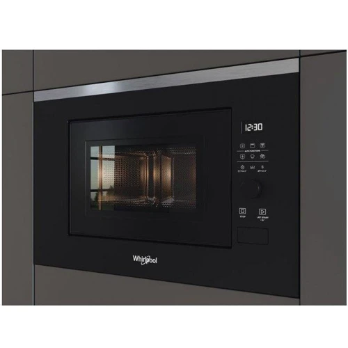 Встраиваемая микроволновая печь Whirlpool WMF 201 G: Диаметр поддона 245 мм
