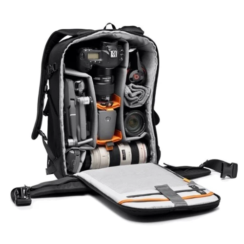 Lowepro Flipside BP 400 AW III Black (LP37352-PWW): Вместимость 15'' ноутбук, 4-5 объективов или вспышки, Компактный штатив, аксессуары и личные вещи аксессуары и личные вещи