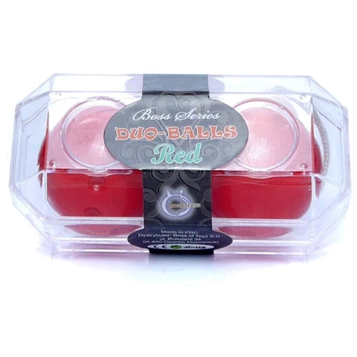 Вагинальные шарики Duo balls Red, BS6700027
