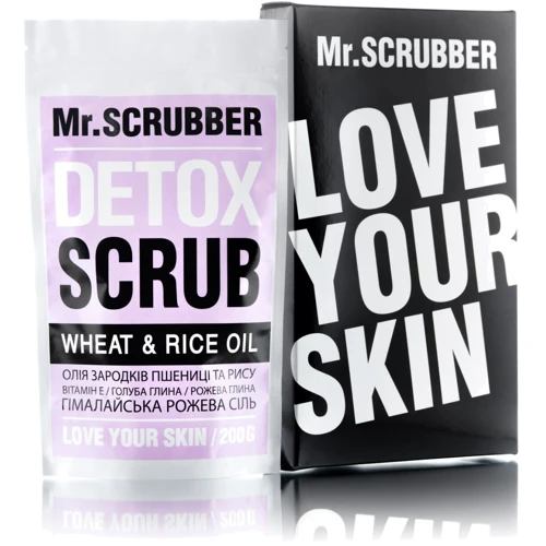 Mr.SCRUBBER Рисовый скраб для тела Detox 200 g