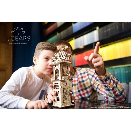 Механічний 3D пазл UGEARS "Вежа-Аркбалліста" (70048) фото 8