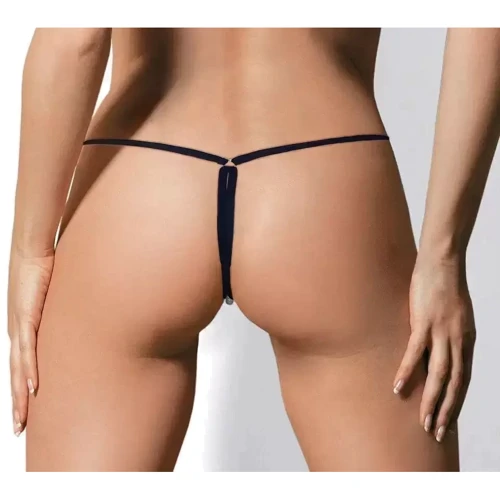 Эротические женские трусики Art of Sex Kаrin Black XS-M