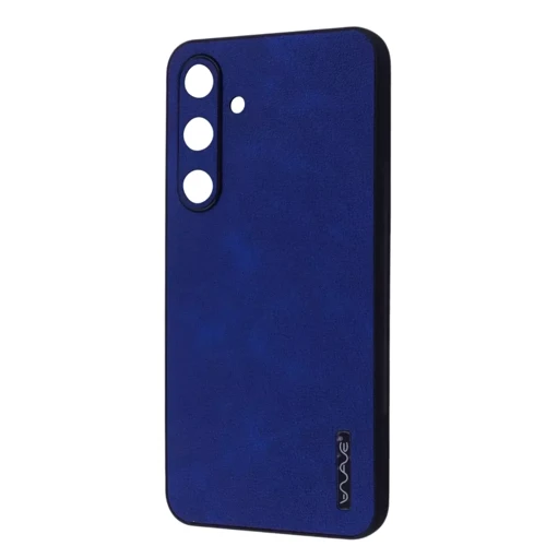 Чохол для телефона WAVE Leather Case Blue для Samsung S926 Galaxy S24 Plus