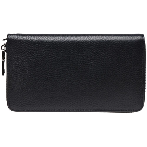 Мужская борсетка Borsa Leather черная (K18811-black)