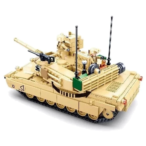 Конструктор Sluban Танк Абрамс (M38-B0892): Рекомендований вік від 10 років