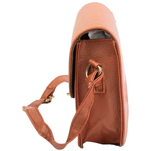 Женская сумка-сэтчел Valiria Fashion коричневая (4DETBI-184-10): Застежка Механическая