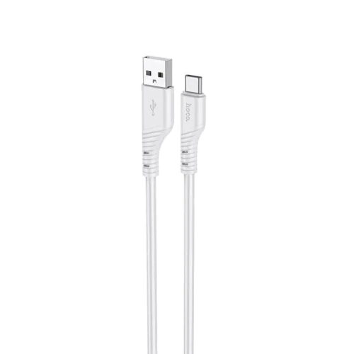 Кабель Hoco USB Cable to USB-C X97 Crystal 2.4A 20W 1m Light Gray