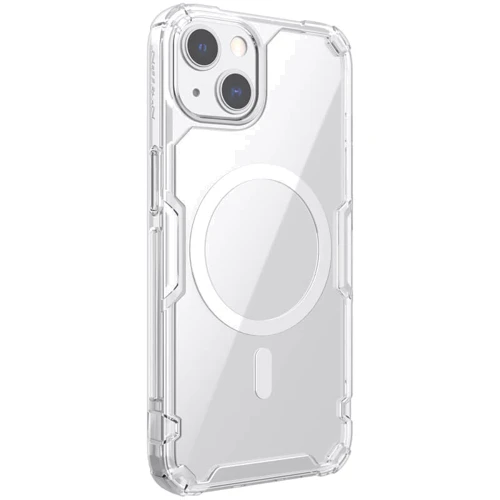 Чехол для iPhone Nillkin Nature Pro Magnetic Clear for iPhone 15 Plus: Материалы Термополиуретан