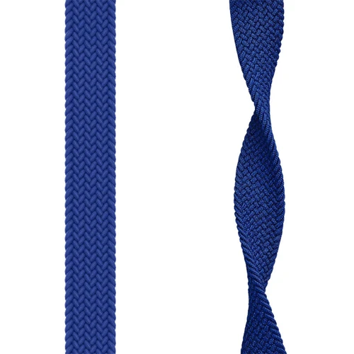 Ремешок Fashion Braided Solo Loop (S) Blue for Xiaomi Mi Smart Band 3/4/5/6