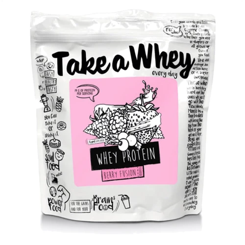 Протеин Take-a-Whey Whey Protein 900 g /32 servings/ Berry Fusion